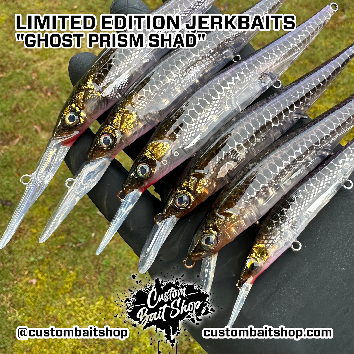 Ghost Prism Shad - LE Jerkbaits (Sale)