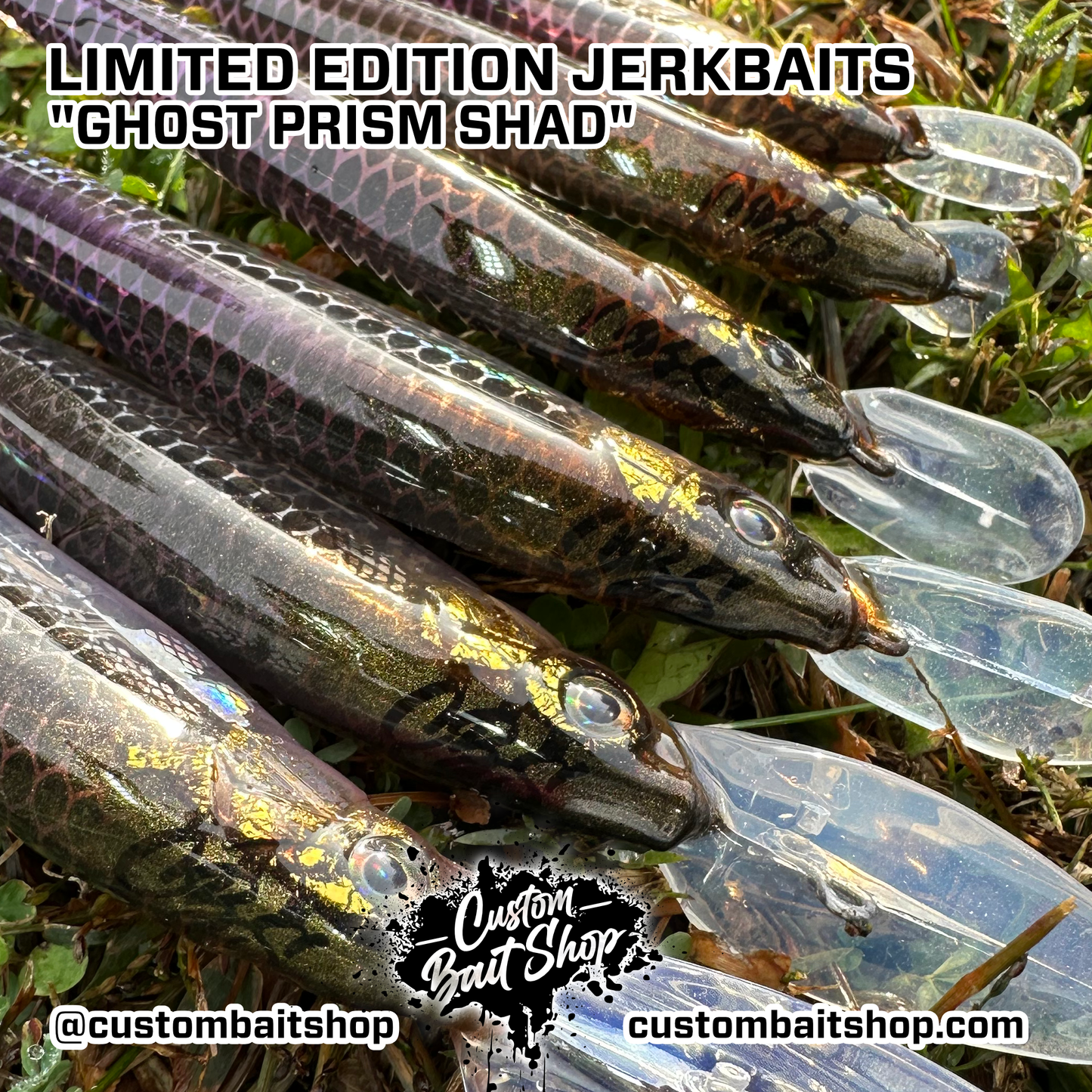 Ghost Prism Shad - LE Jerkbaits (Sale)