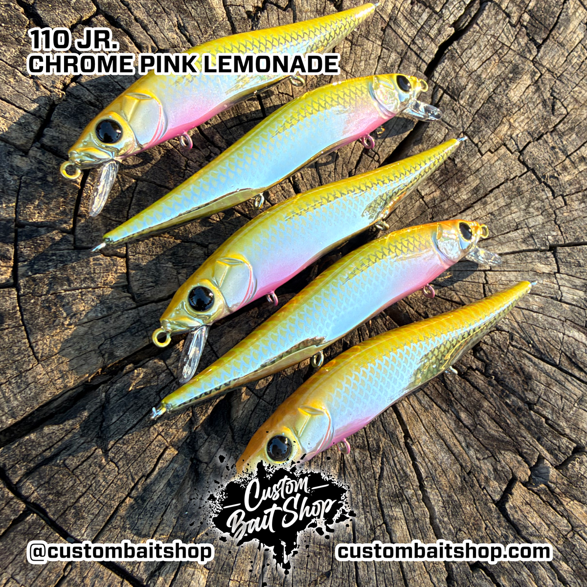 Chrome Pink Lemonade - Jerkbaits (Drop)