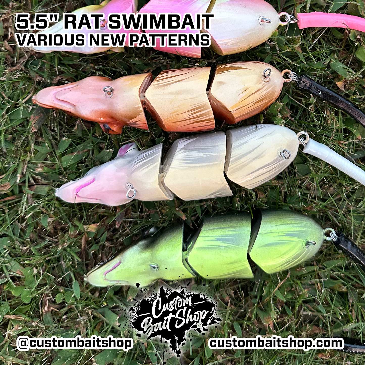 5.5" Rat Swimbait (Sale)