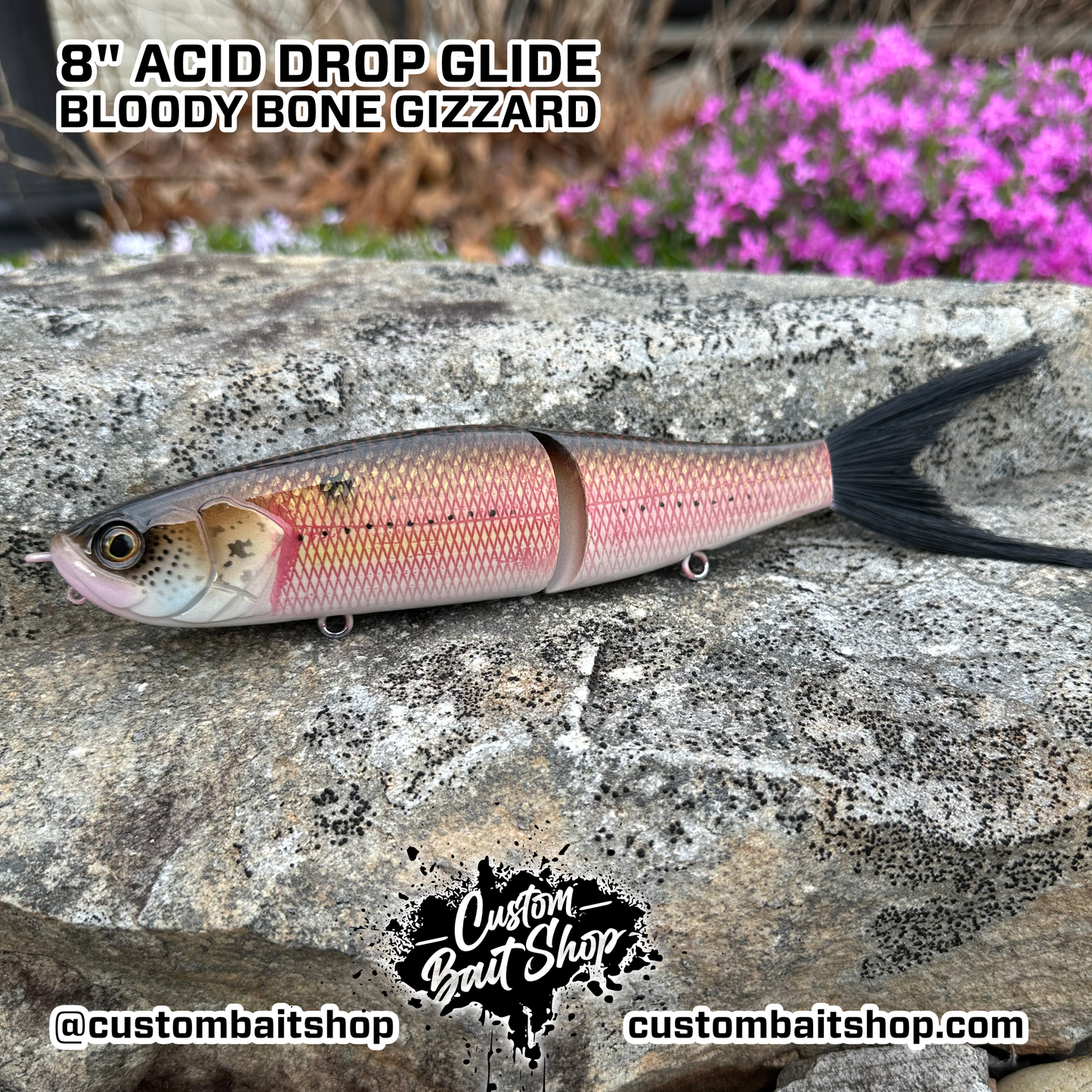 8" Acid Drop - Glide Bait (Sale)