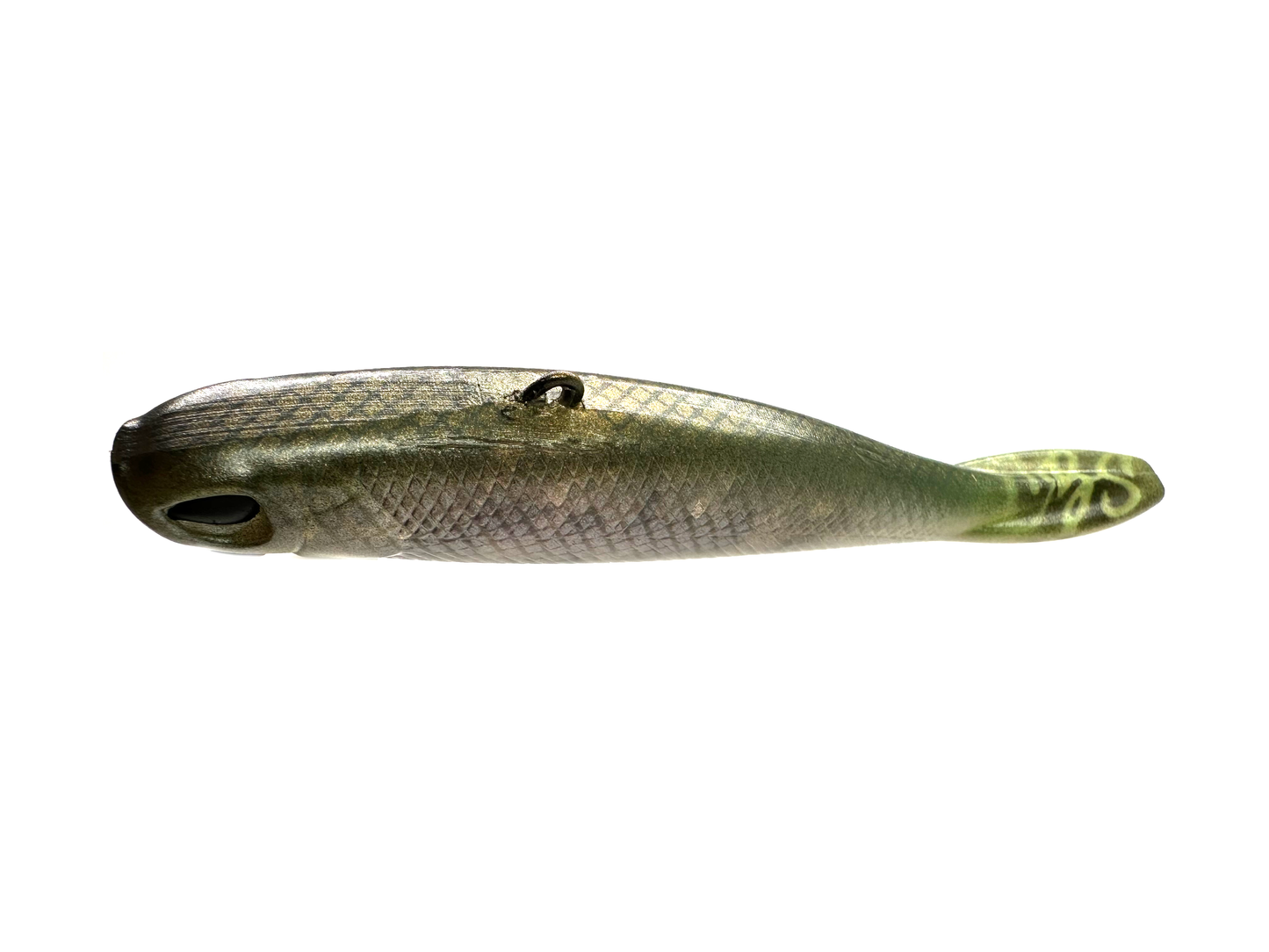 Custom Minnow Jig - Ghost