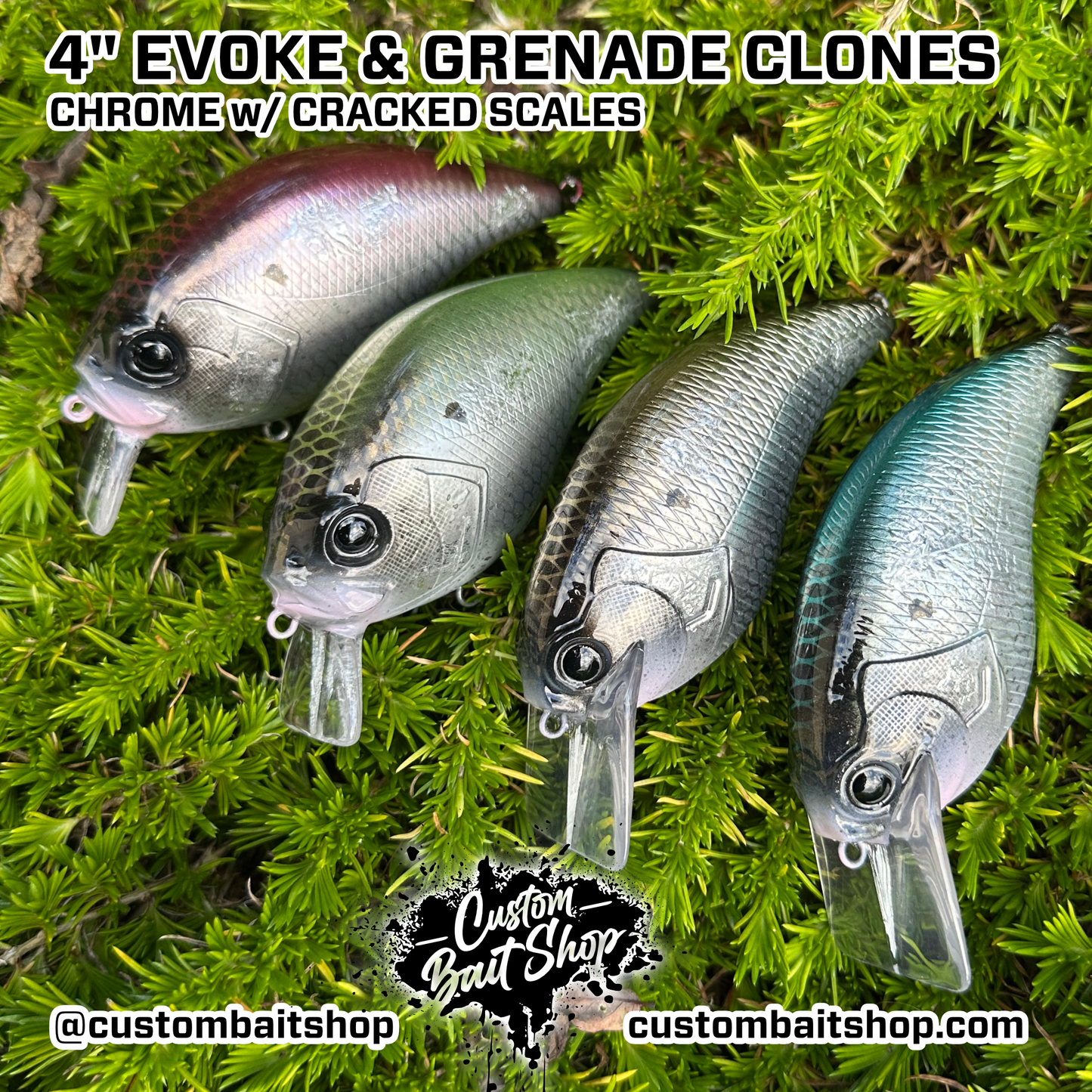 4" Deps Evoke Crankbait Clone (Sale)