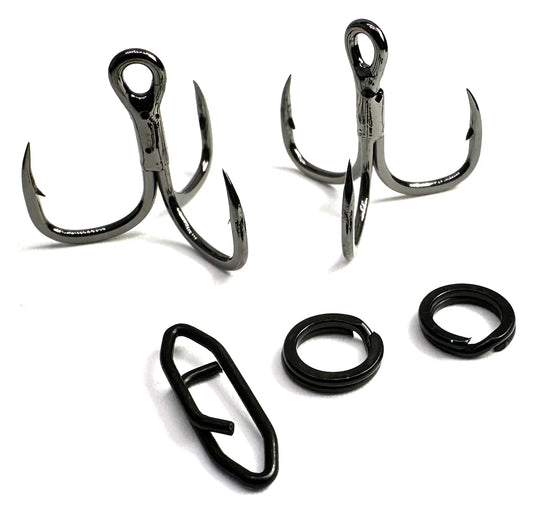 #1 Treble Hook Set - Long Shank