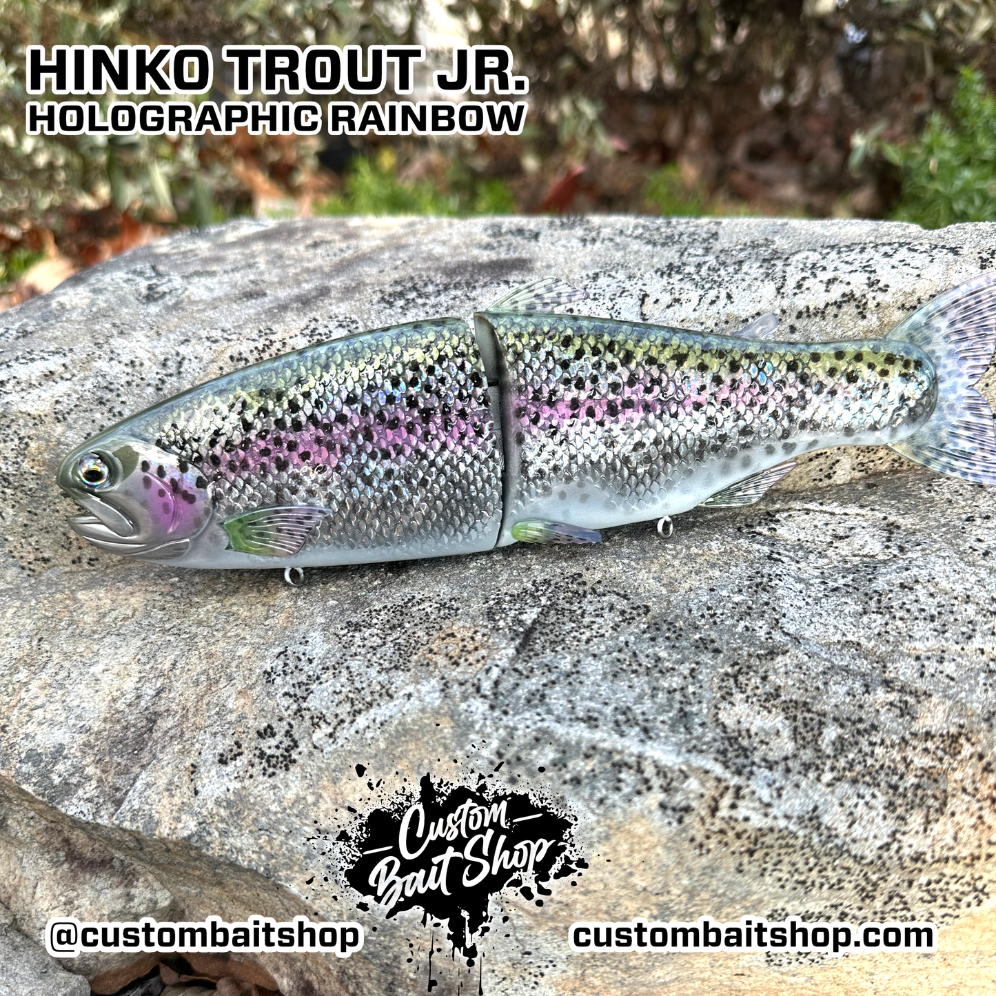 9" Hinko Trout Jr. Glide Bait