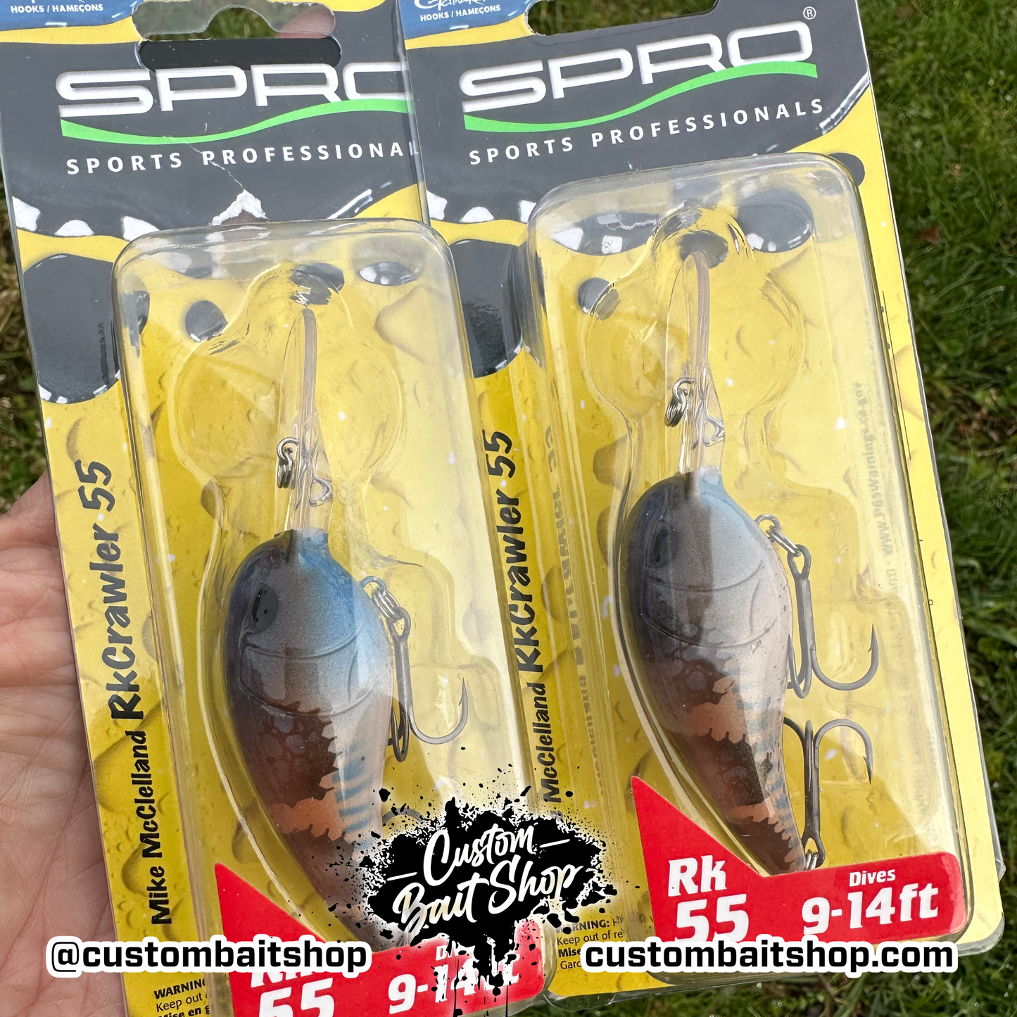 SPRO McClelland RkCrawler 55 Crankbait