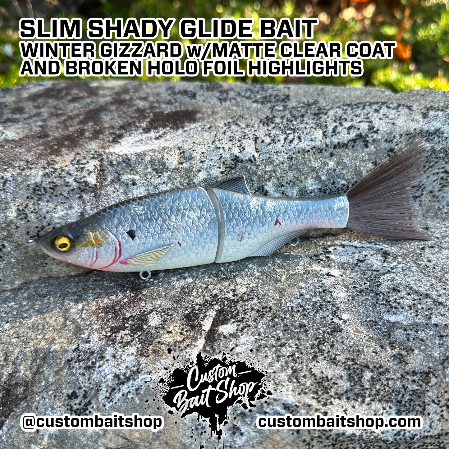 6" Slim Shady Glide Bait (Sale)