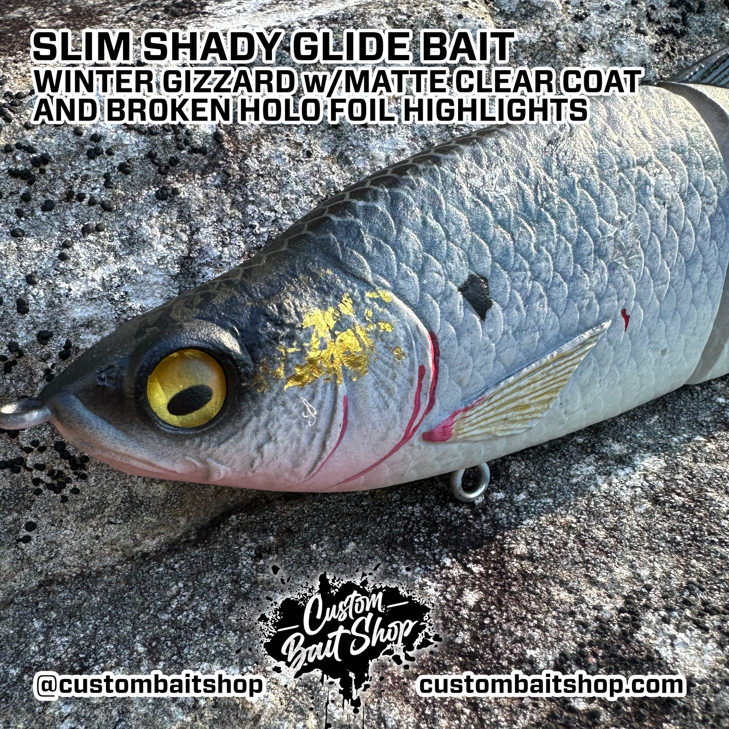 6" Slim Shady Glide Bait (Sale)
