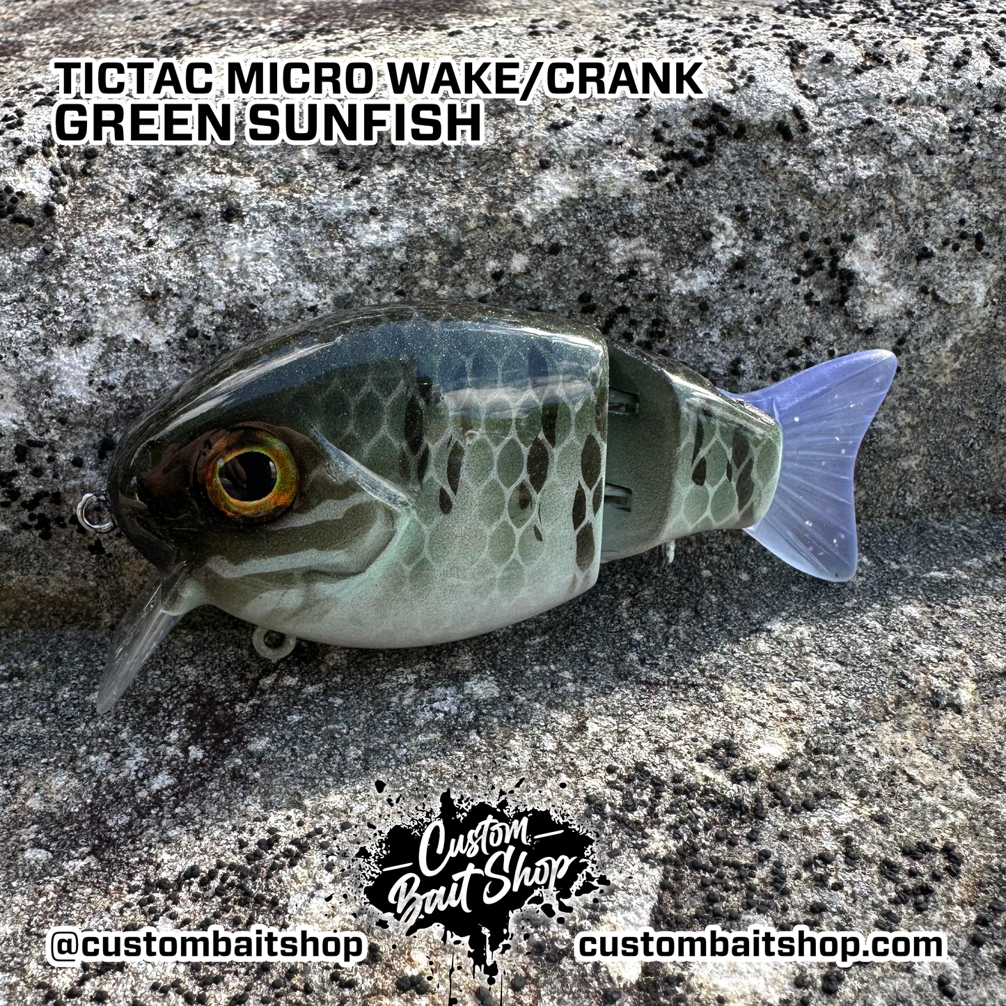 3" Tic-Tac Wake Bait