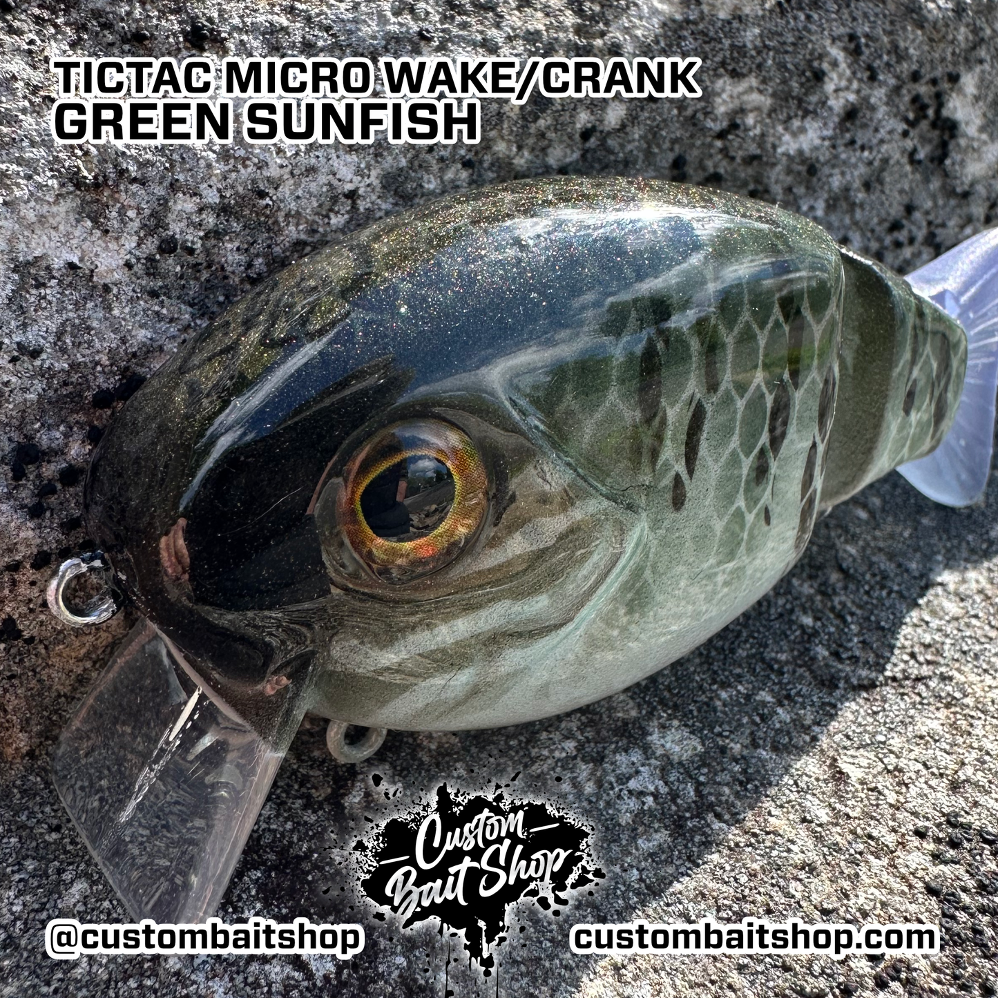 3" Tic-Tac Wake Bait