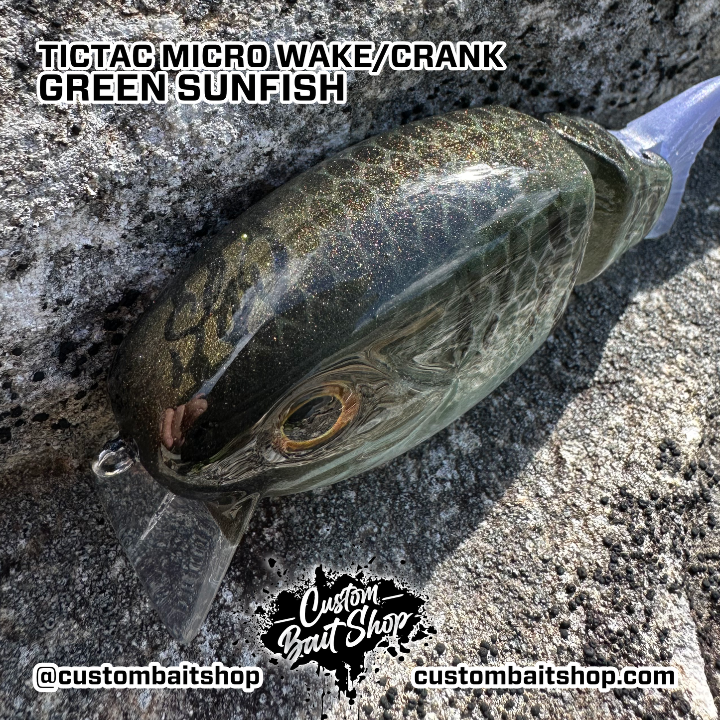 3" Tic-Tac Wake Bait