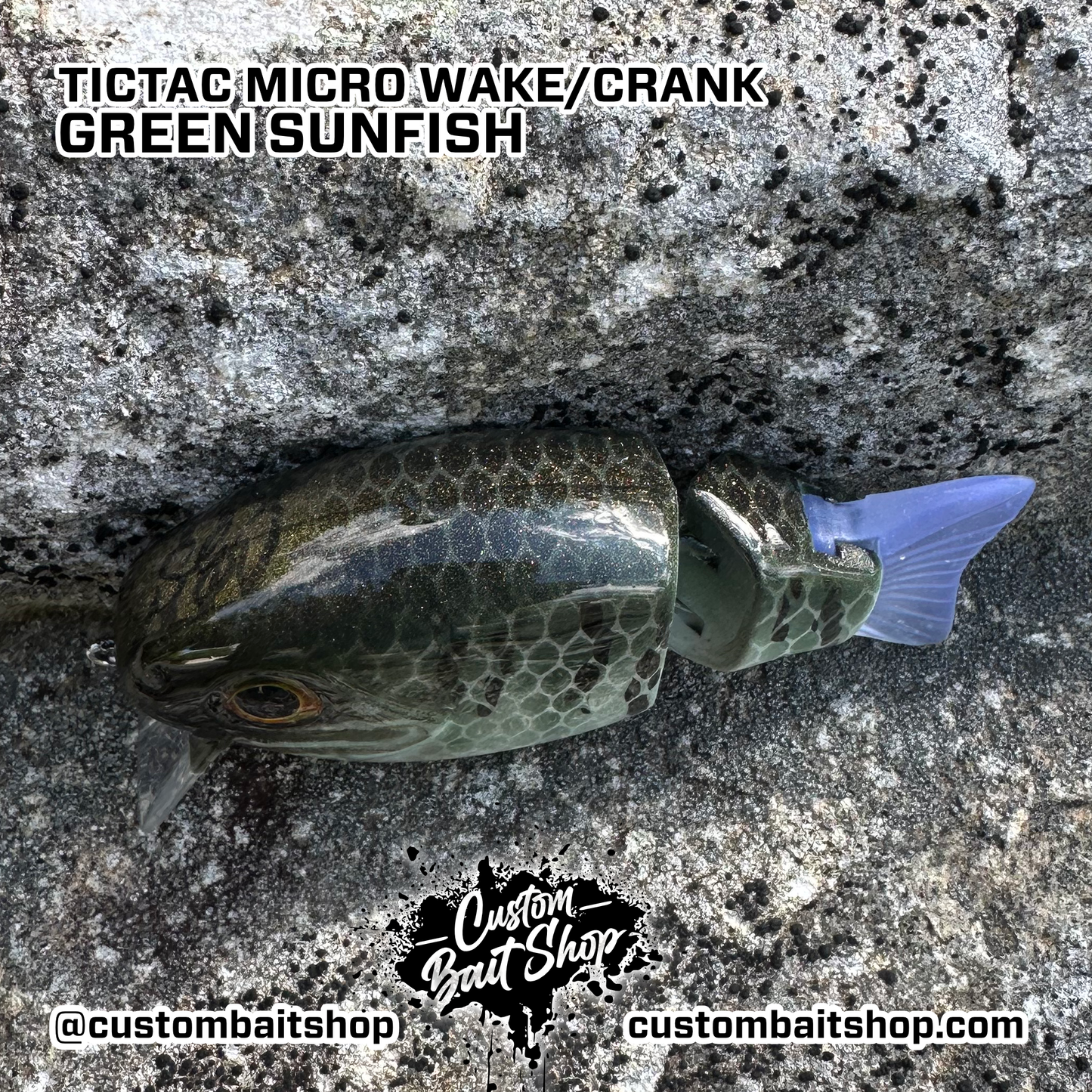 3" Tic-Tac Wake Bait