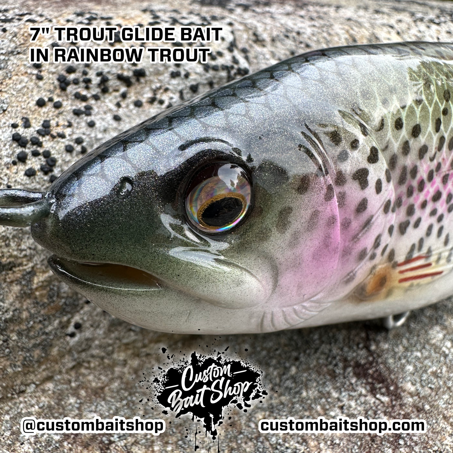 7" Trout Glide Bait