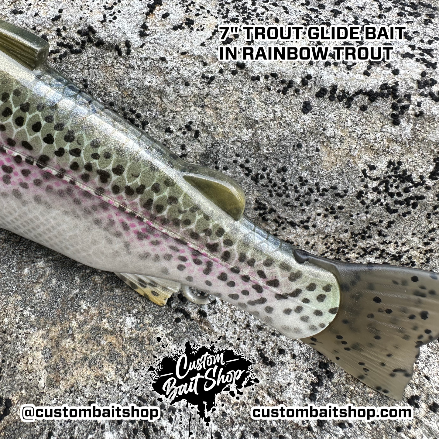 7" Trout Glide Bait