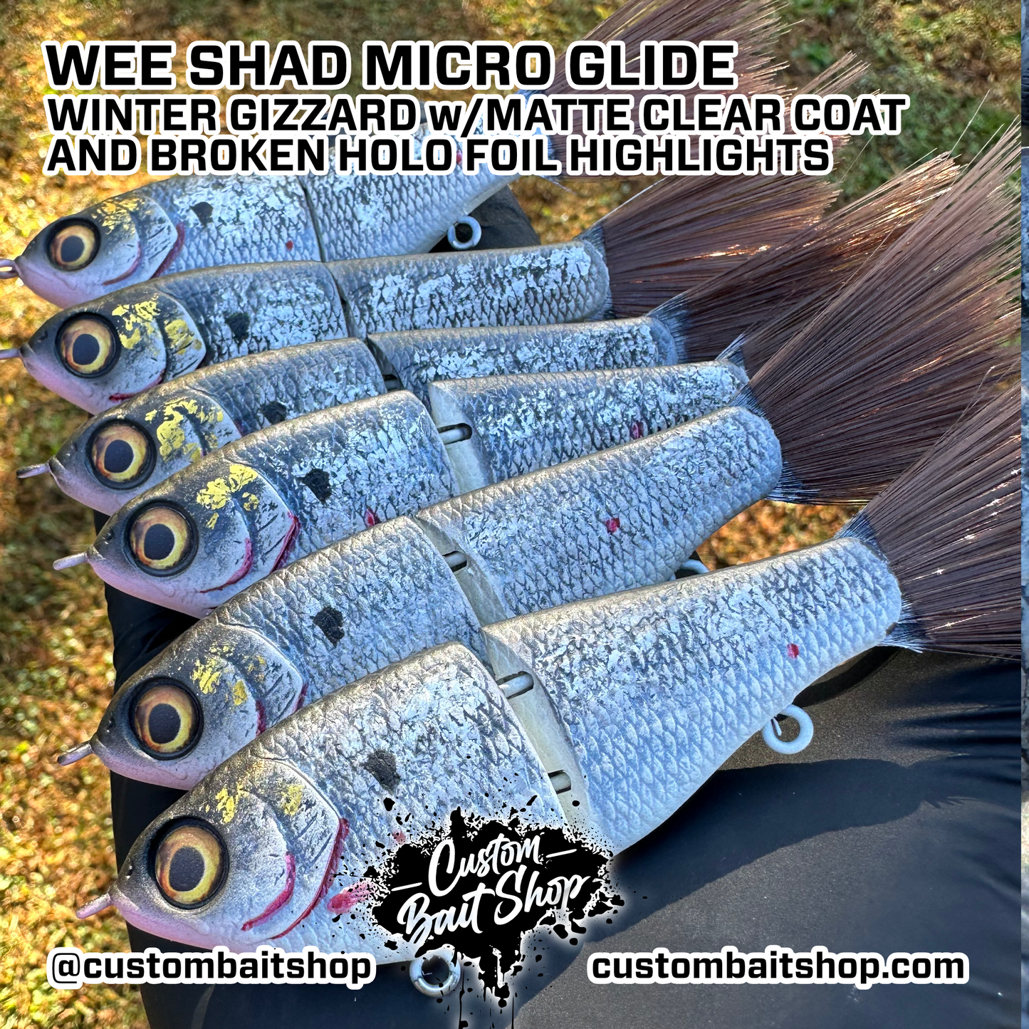 5" Wee Shad - Micro Glide Bait
