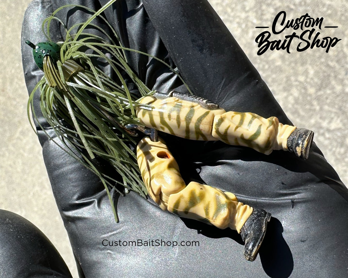 The Army Man Leg Trailer - The Ultimate Fishing Bait Trailer