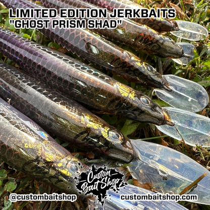 Ghost Prism Shad - LE Jerkbaits (Sale)