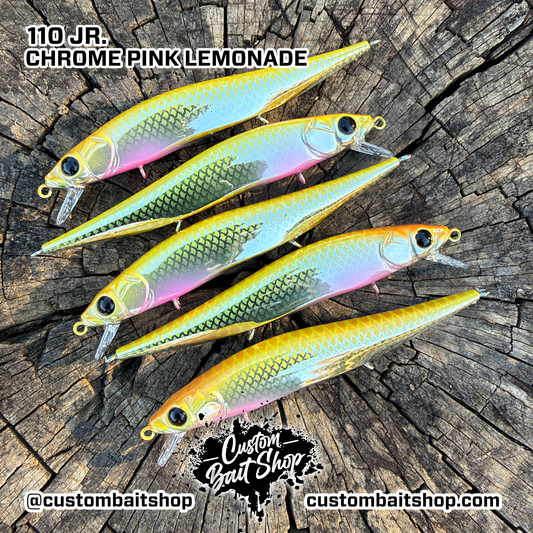 Chrome Pink Lemonade - Jerkbaits (Drop)