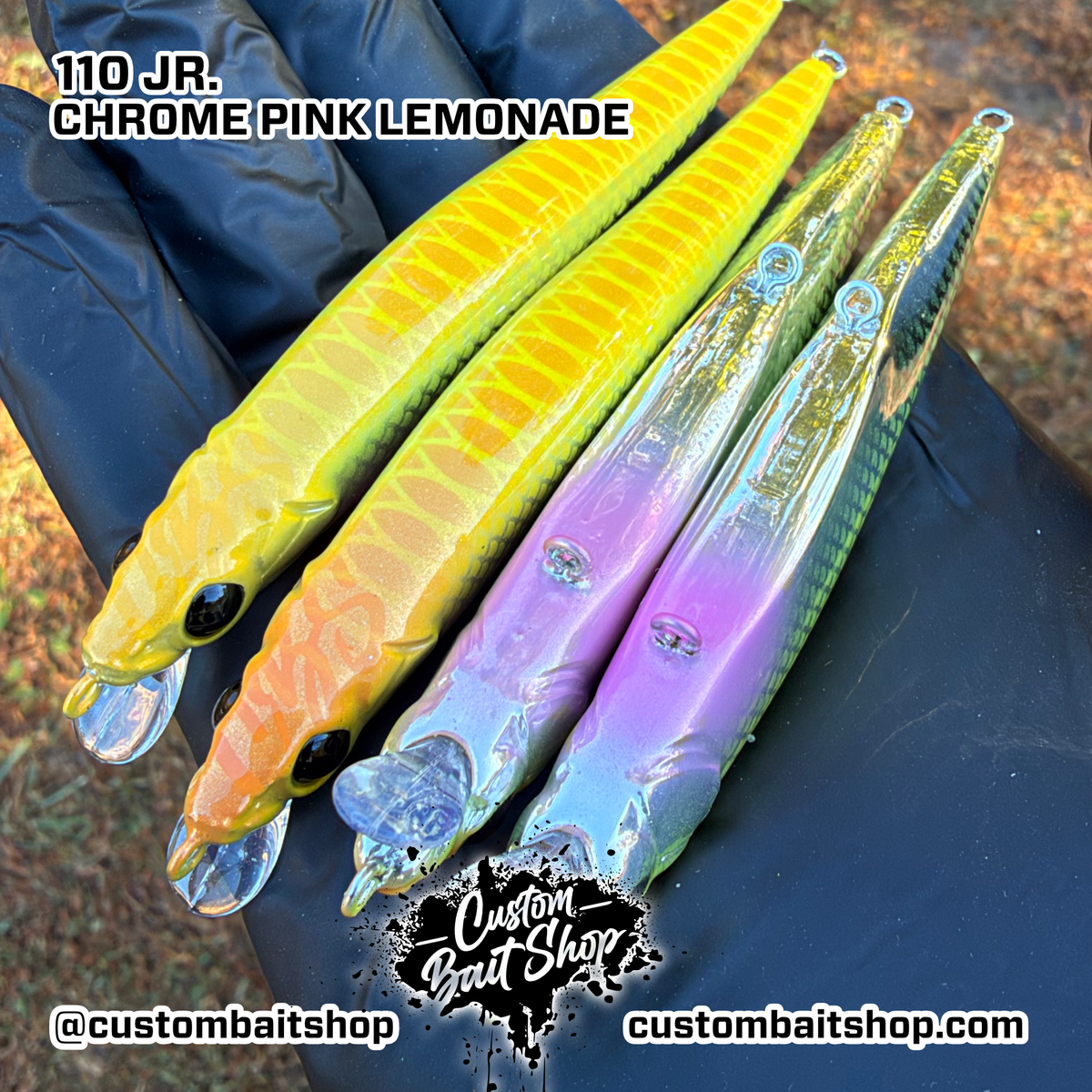 Chrome Pink Lemonade - Jerkbaits (Drop)