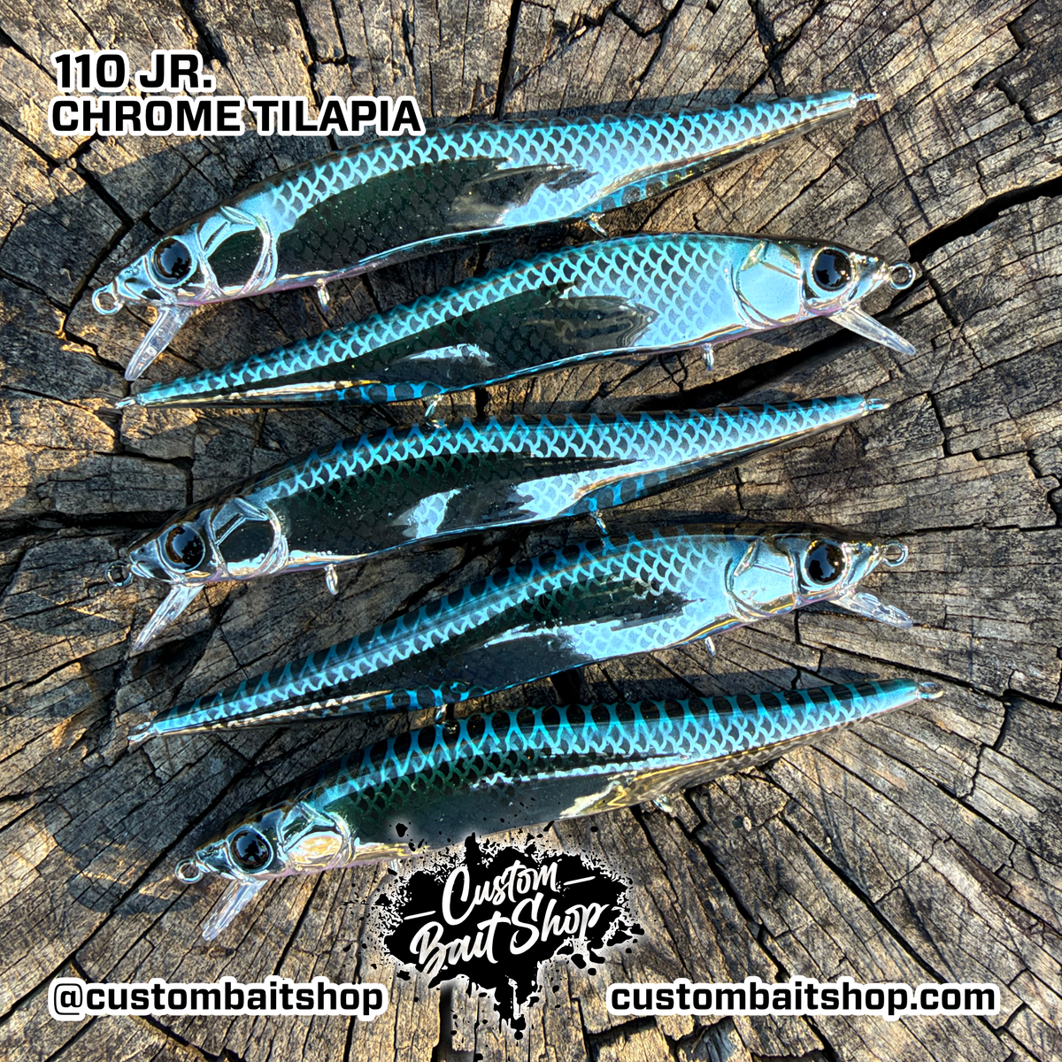 Chrome Tilapia - Jerkbaits (Drop)