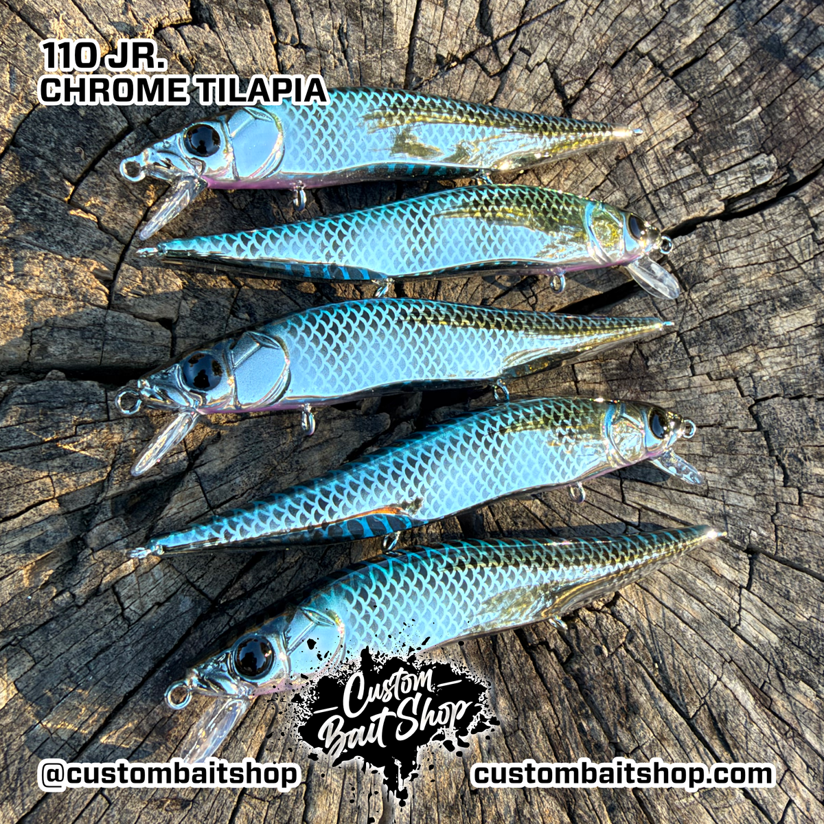 Chrome Tilapia - Jerkbaits (Drop)