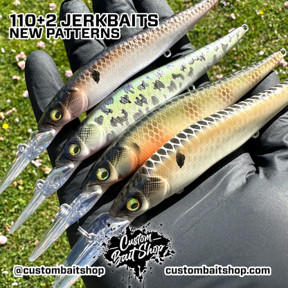 Vision OneTen 110 R+2 Clone Jerkbait