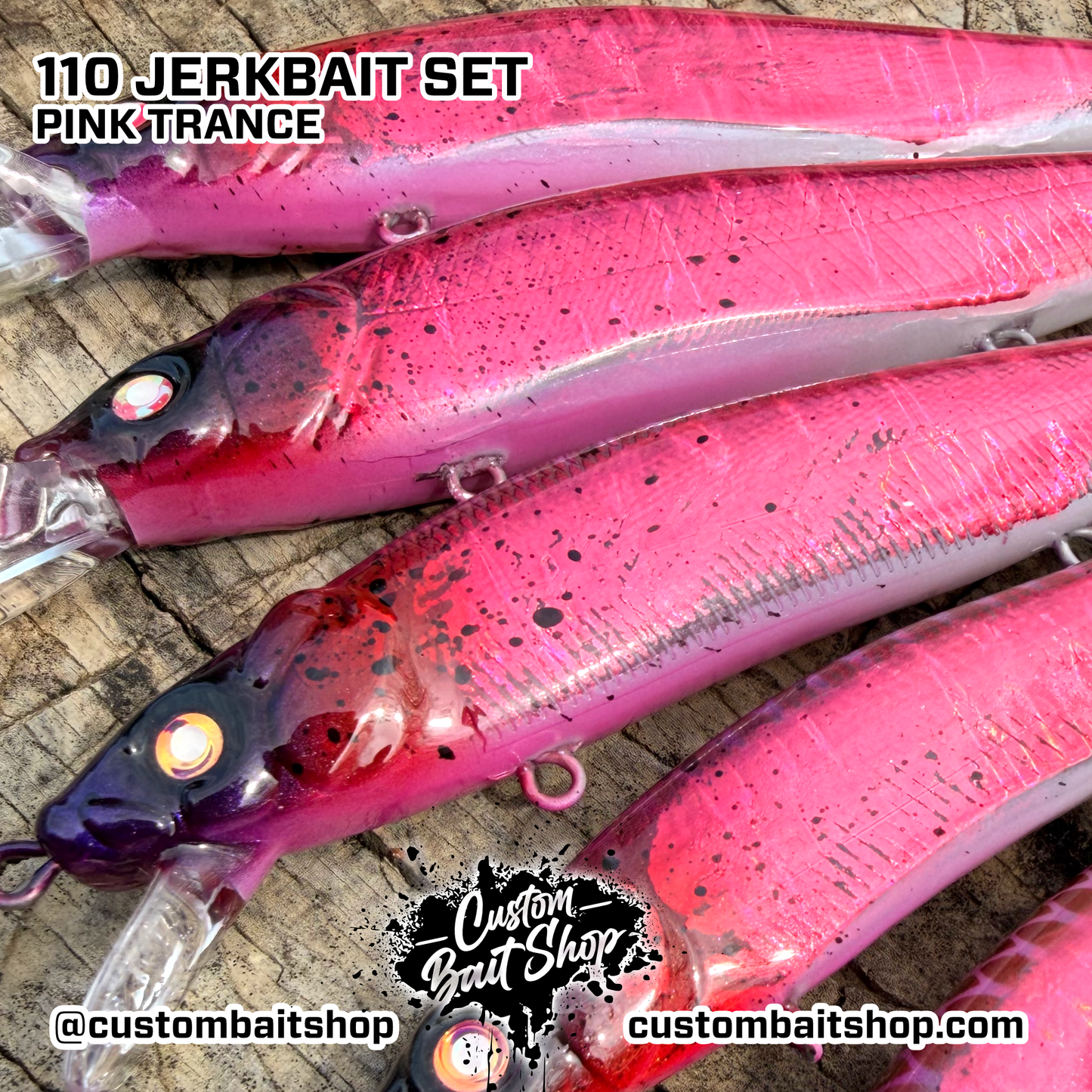 Pink Trance - L.E. Jerkbaits (Sale)