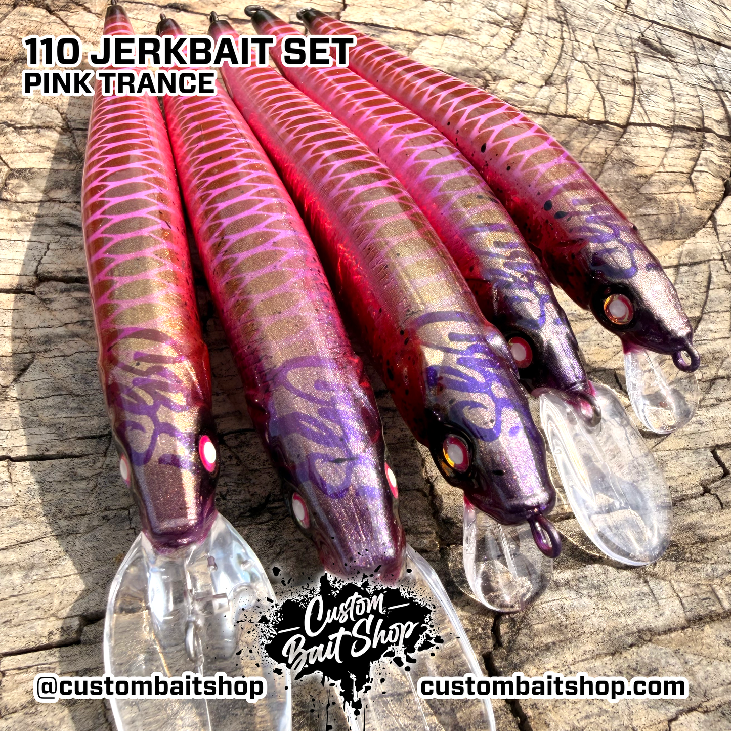 Pink Trance - L.E. Jerkbaits (Sale)