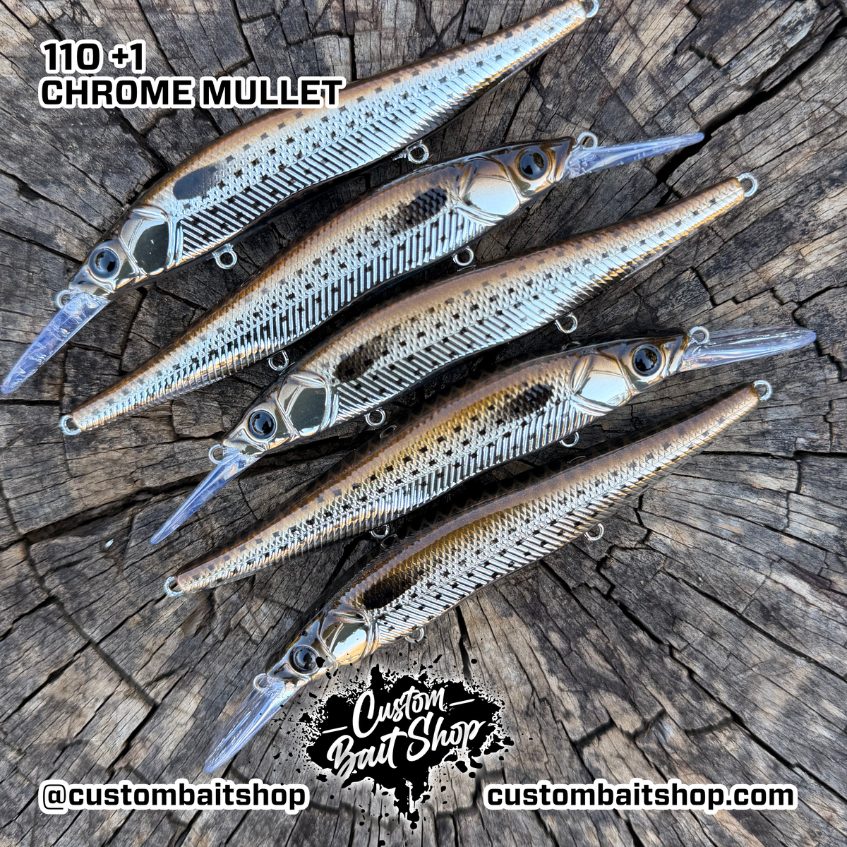 Chrome Mullet - Jerkbaits (Drop)