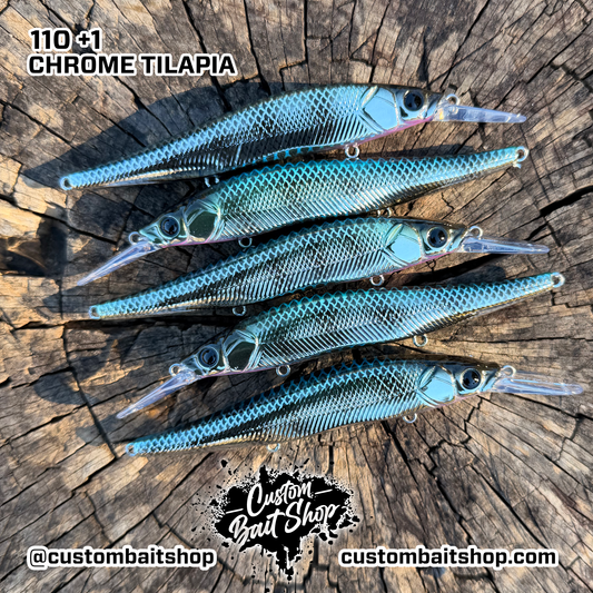 Chrome Tilapia - Jerkbaits (Drop)