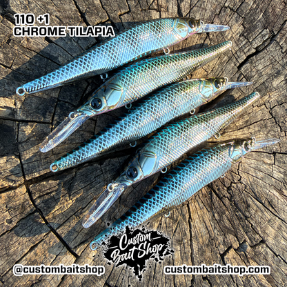 Chrome Tilapia - Jerkbaits (Drop)