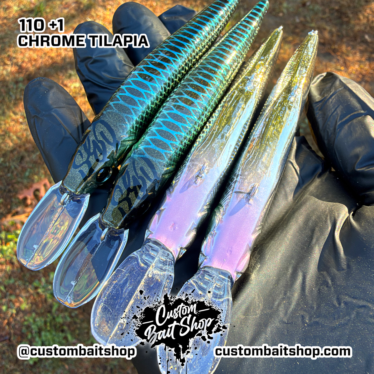 Chrome Tilapia - Jerkbaits (Drop)