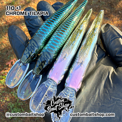 Chrome Tilapia - Jerkbaits (Drop)