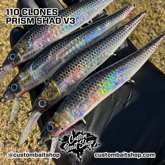 Ghost Prism Shad v3- LE Jerkbaits (Sale)