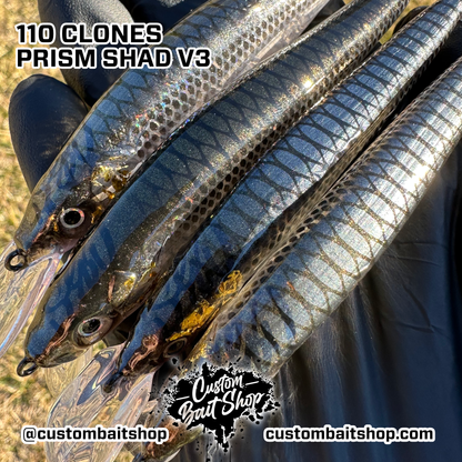 Ghost Prism Shad v3- LE Jerkbaits (Sale)