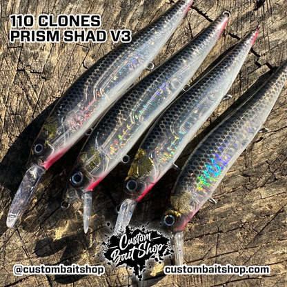 Ghost Prism Shad v3- LE Jerkbaits (Sale)
