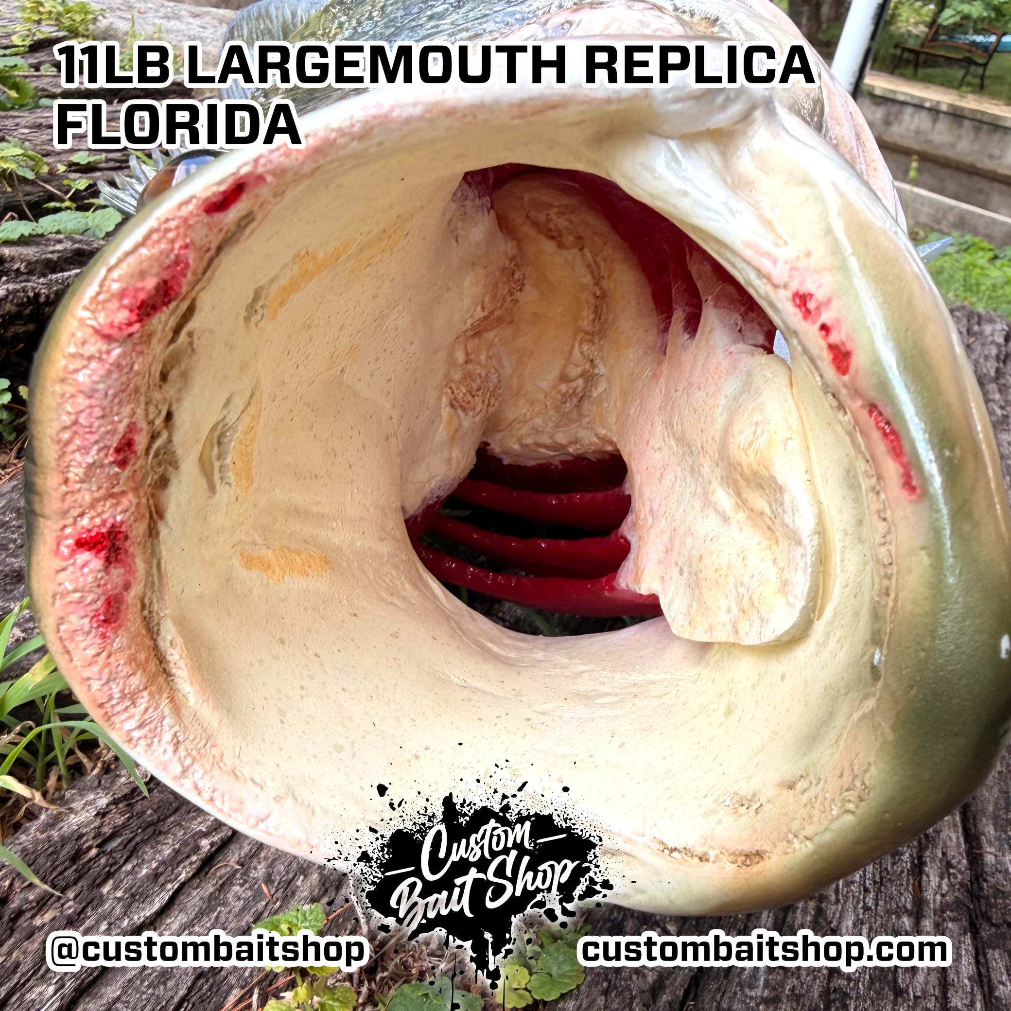 Custom Bait Shop fish replica