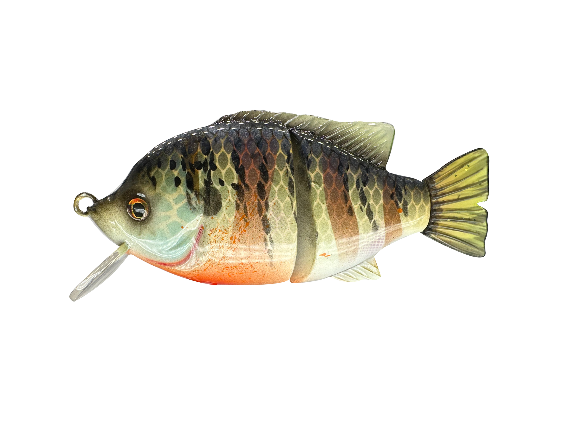 4k handmade bluegill fishing lure 4