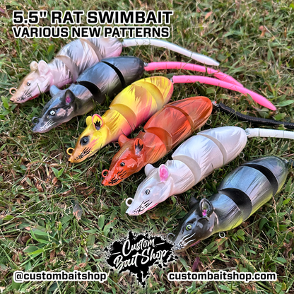 5.5" Rat Swimbait (Sale)