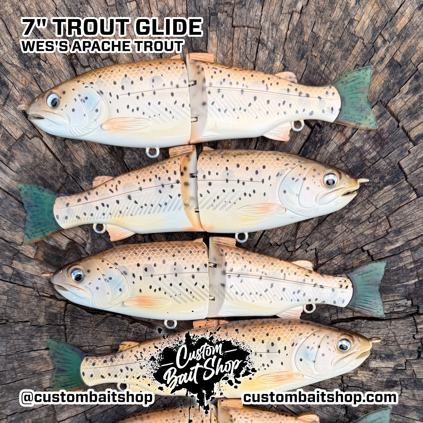 7" Trout Glide Bait