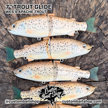 7" Trout Glide Bait