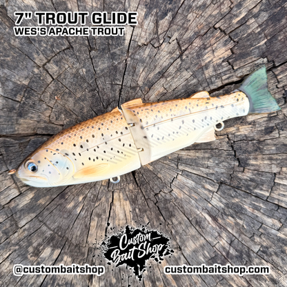 7" Trout Glide Bait