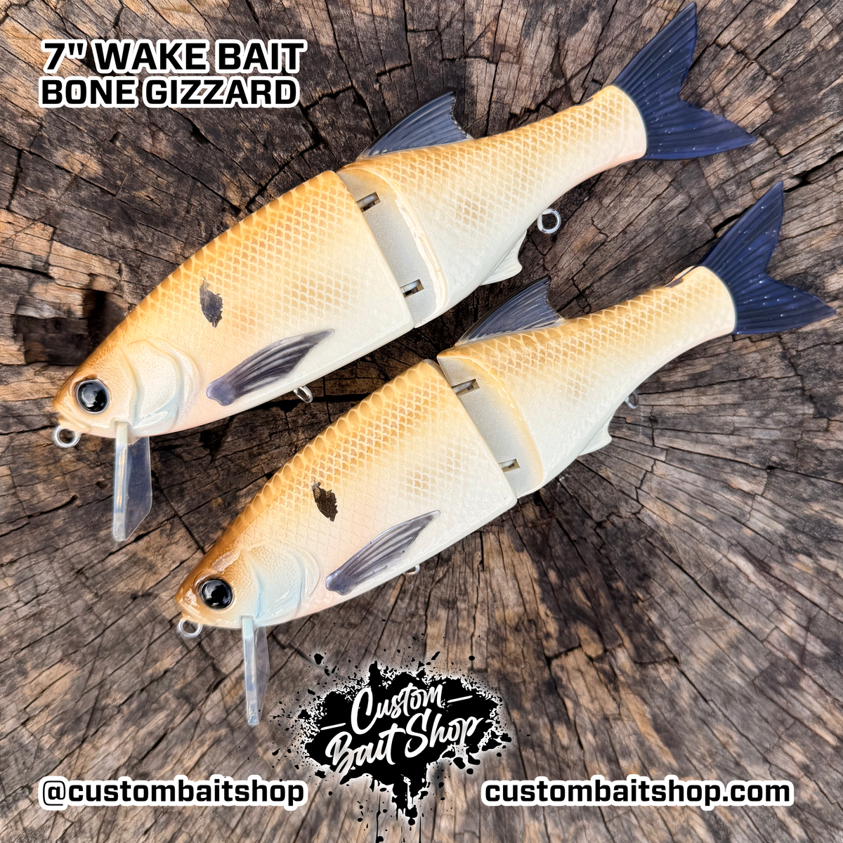 7" Wake Bait (Drop)