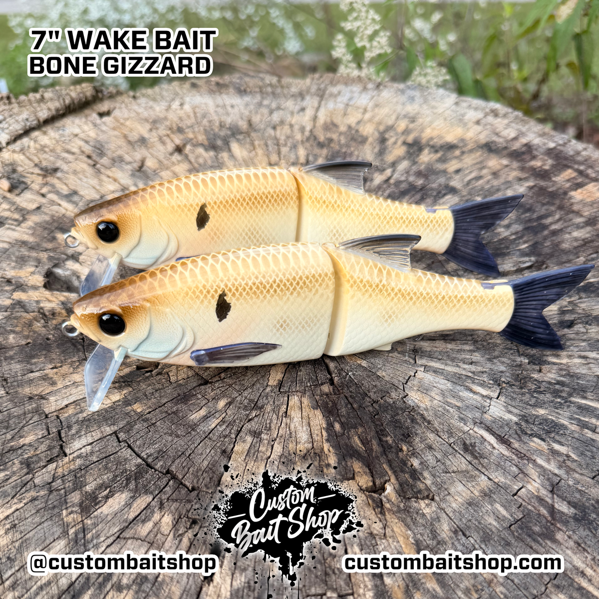 7" Wake Bait (Drop)