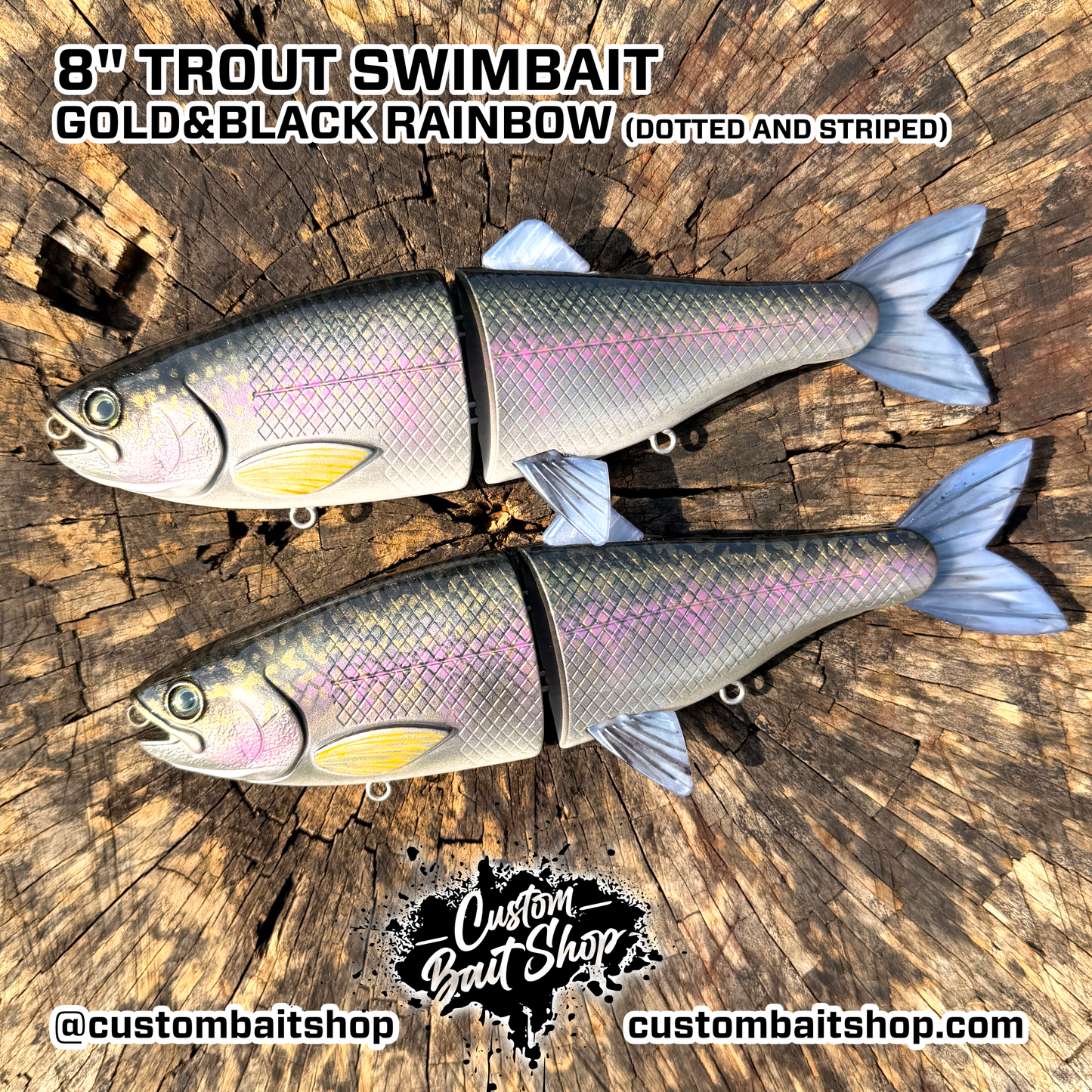 8" Trout Style Swim Bait (Sale)