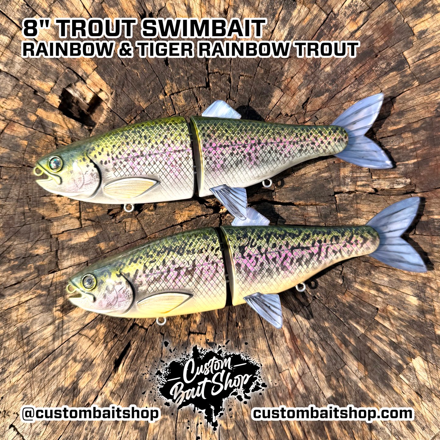 8" Trout Style Swim Bait (Sale)