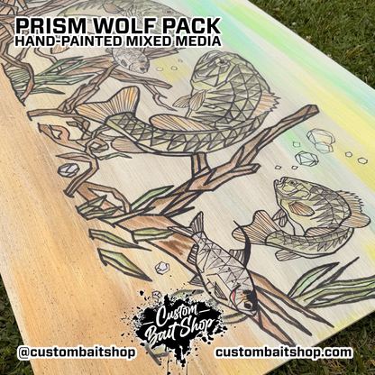 Prism Wolf Pack Painting