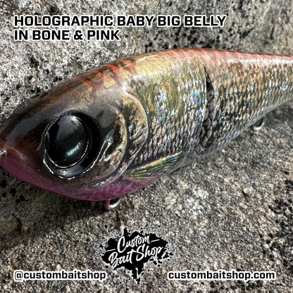 5" Wee Shad Micro Glide - Holographic Series