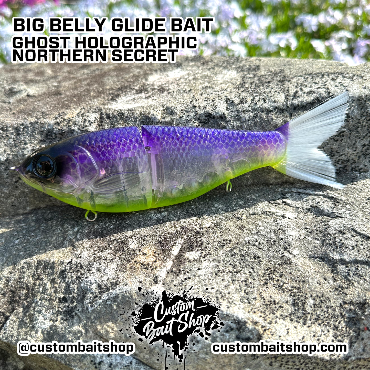 7" Big Belly Shad Glide Bait