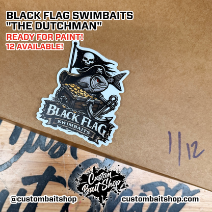 Black Flag Swimbaits - Ready for Paint